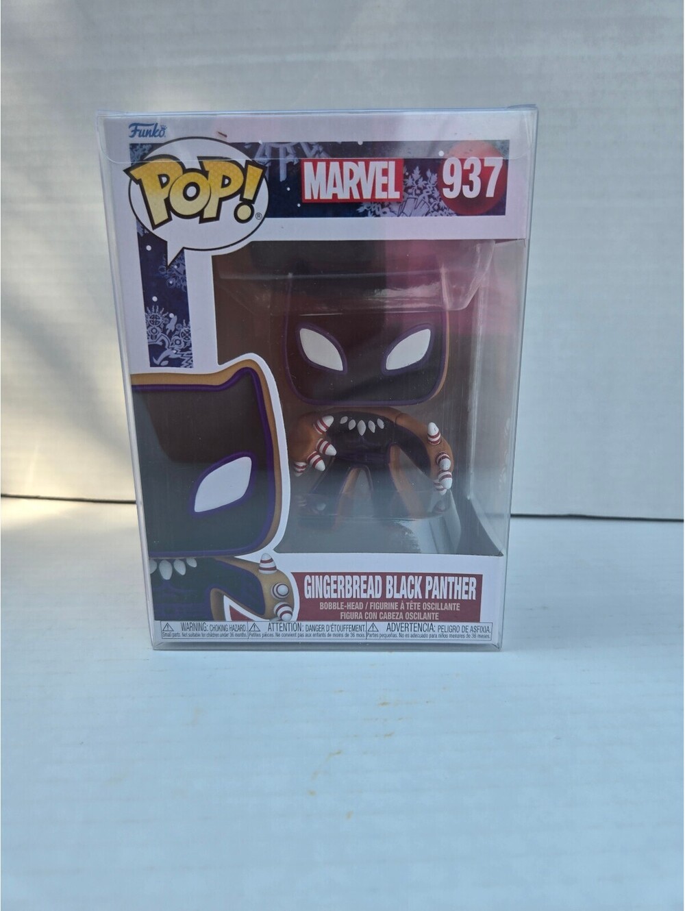 Funko Pop! Marvel Gingerbread Black Panther #937 Collectible Figure